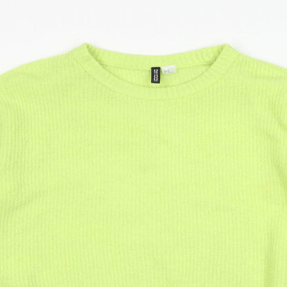 Divided Womens Green   Pullover Jumper Size M