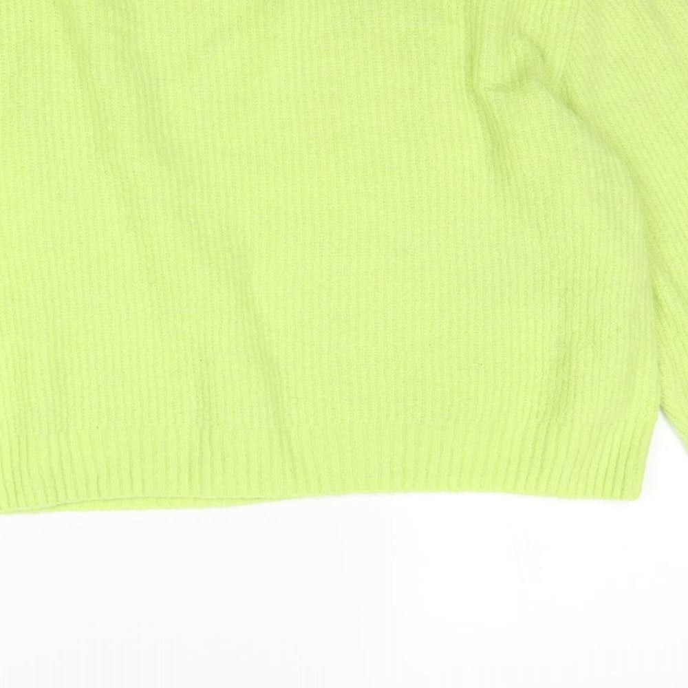 Divided Womens Green   Pullover Jumper Size M