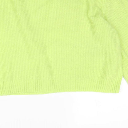 Divided Womens Green   Pullover Jumper Size M
