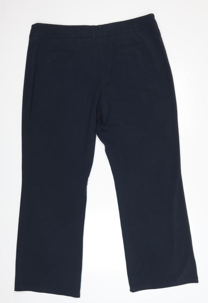 Autonomy Womens Blue   Trousers  Size 18 L30 in