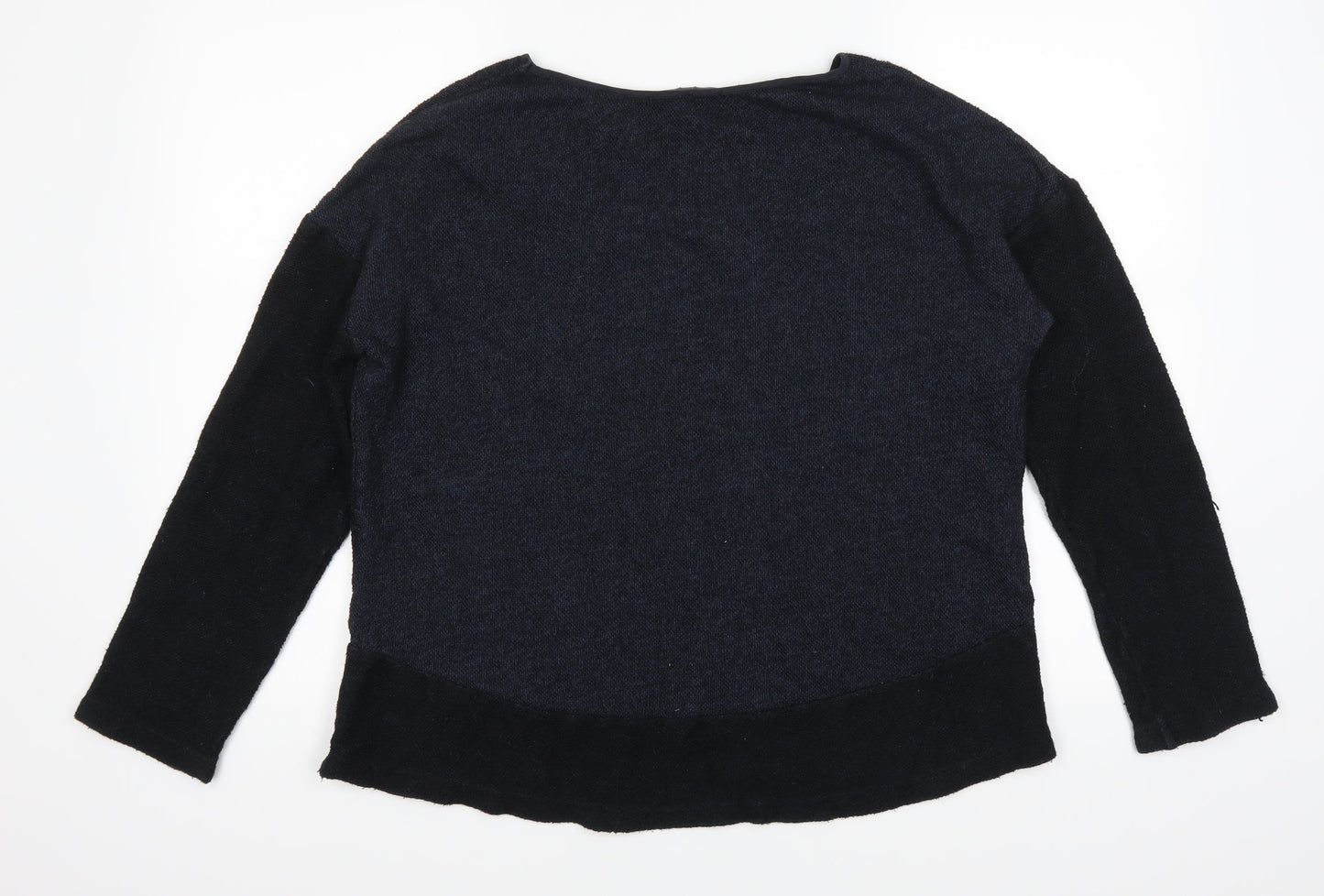 Bella Luxx Womens Blue   Pullover Jumper Size L