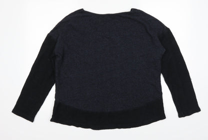 Bella Luxx Womens Blue   Pullover Jumper Size L