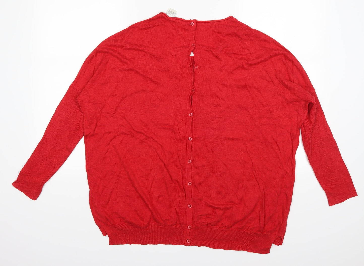 redoute Womens Red   Pullover Jumper Size 14