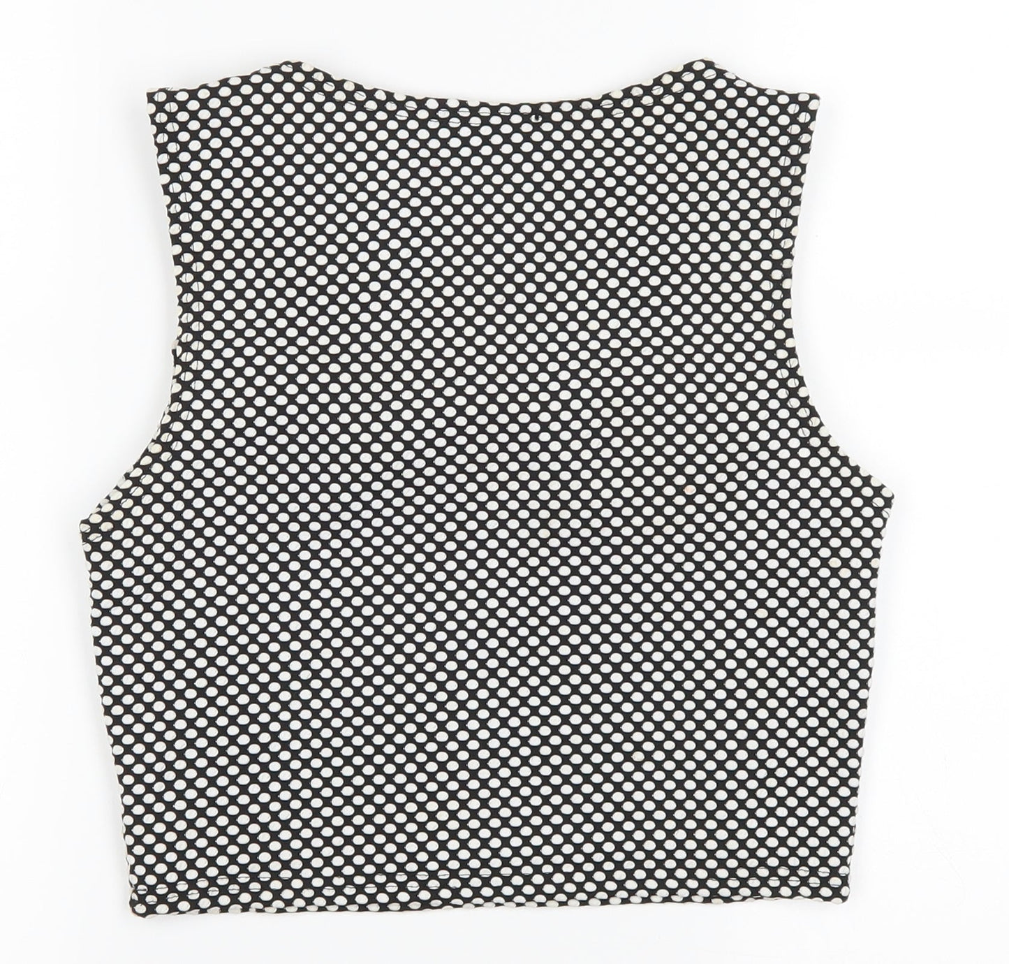 Womens UK Size 12 Republic Black Cropped Tank