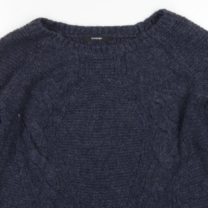 George Womens Blue   Pullover Jumper Size 12