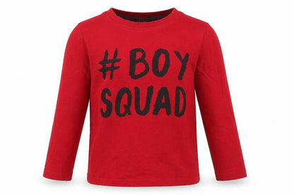 George Boys Red   Basic T-Shirt Size 2-3 Years