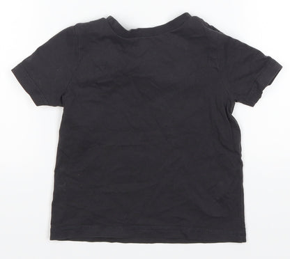 George Boys Grey   Basic T-Shirt Size 2-3 Years