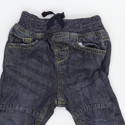 Early Days Boys Blue   Cargo Jeans Size 6-9 Months