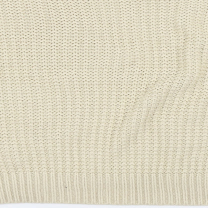 New Look Womens White   Pullover Jumper Size 12