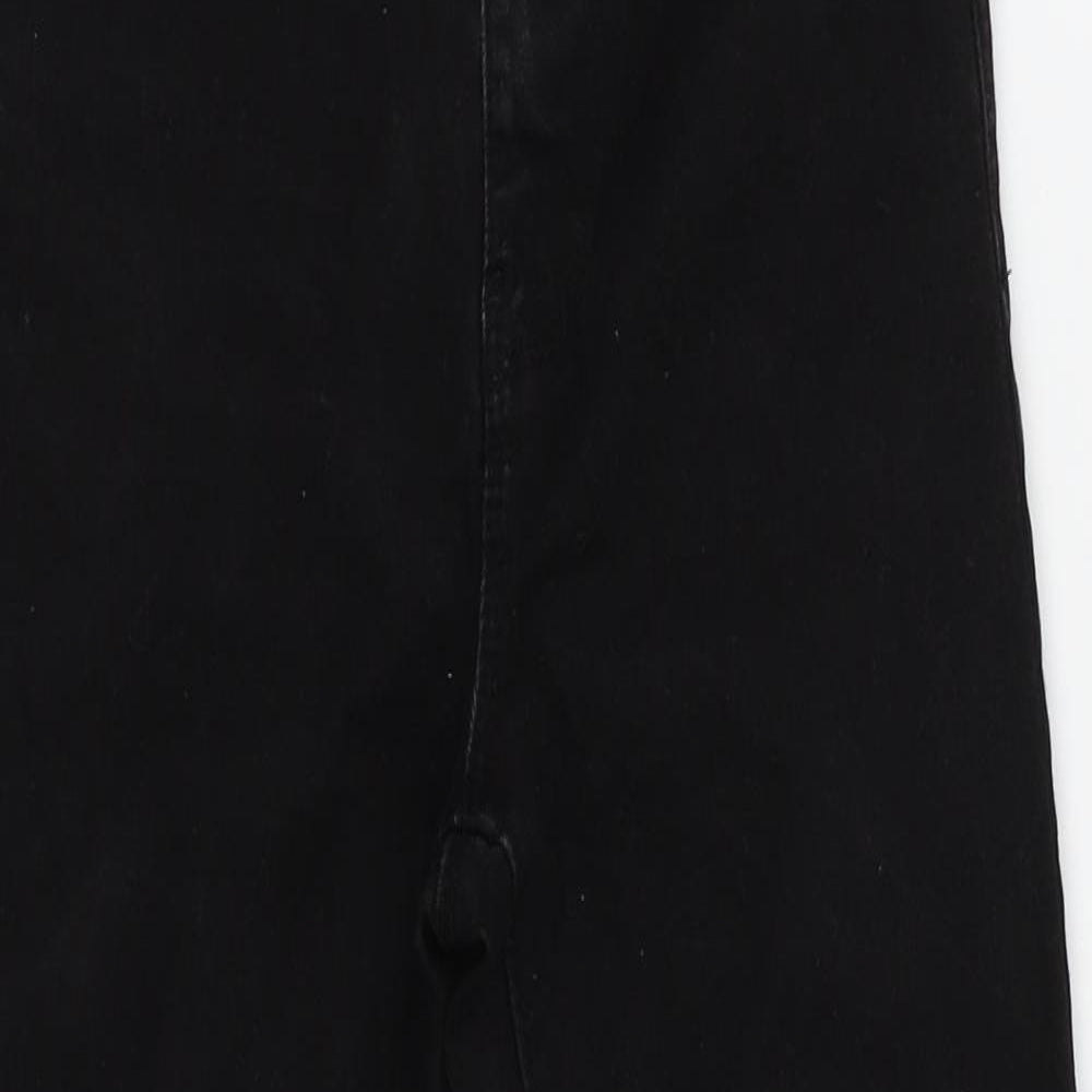 Denim & Co. Womens Black   Skinny Jeans Size 6 L28 in