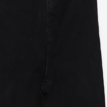 Denim & Co. Womens Black   Skinny Jeans Size 6 L28 in