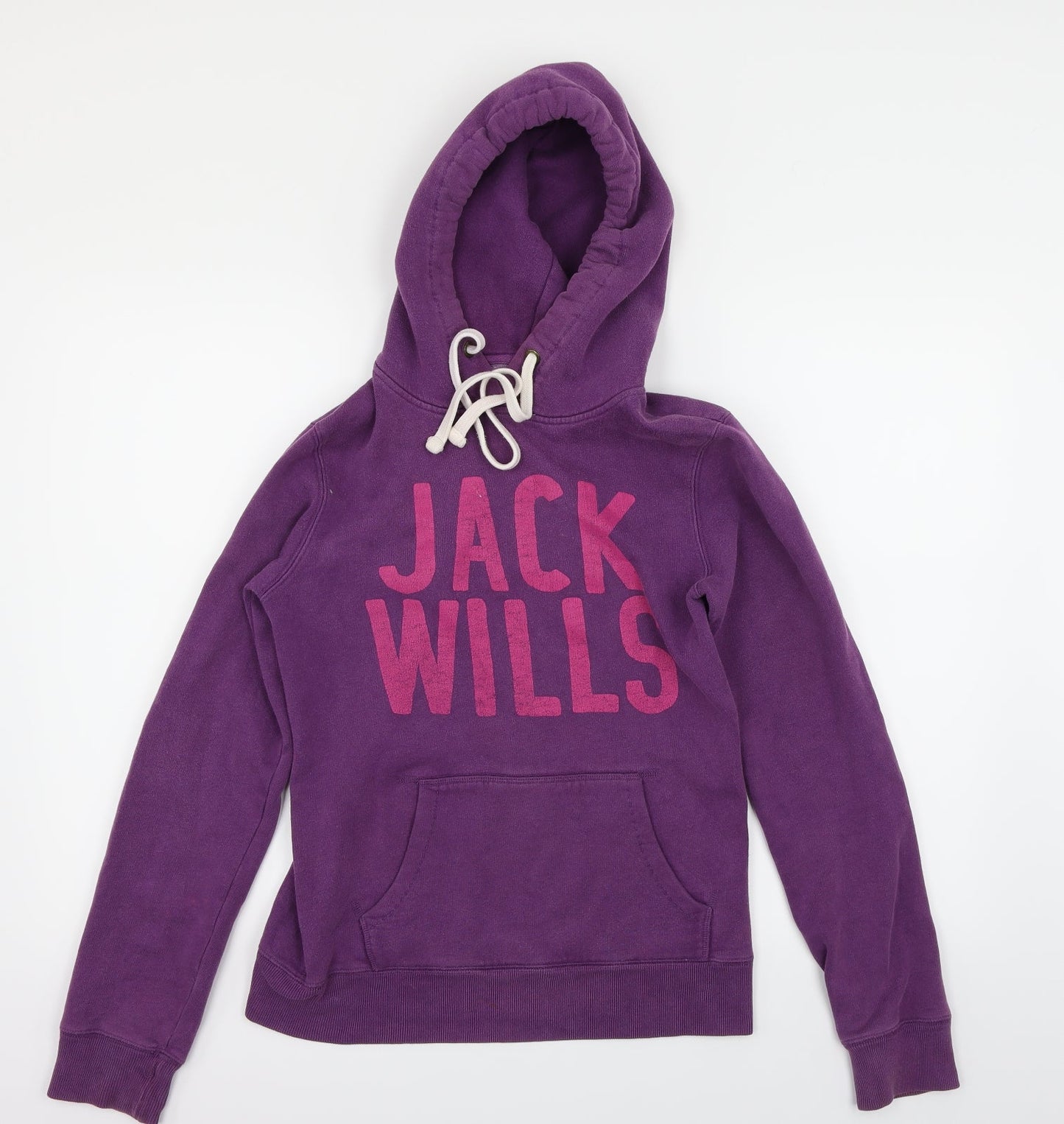 Womens UK Size 8 Jack Wills Purple Pullover Hoodie