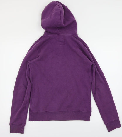 Womens UK Size 8 Jack Wills Purple Pullover Hoodie