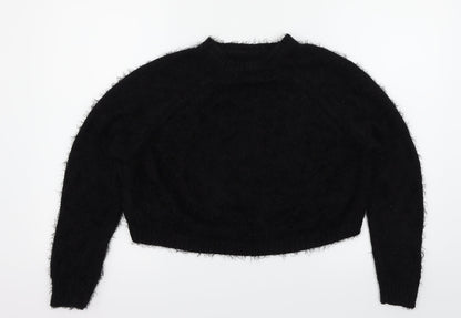 Preworn Womens Black   Pullover Jumper Size 12