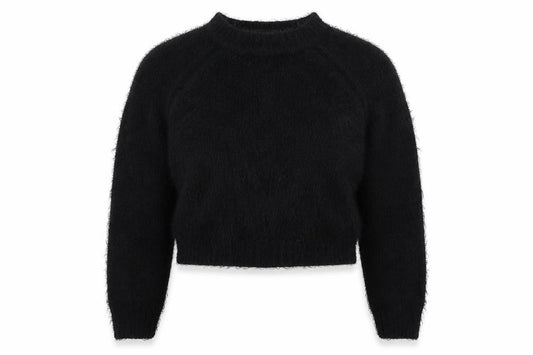 Preworn Womens Black   Pullover Jumper Size 12