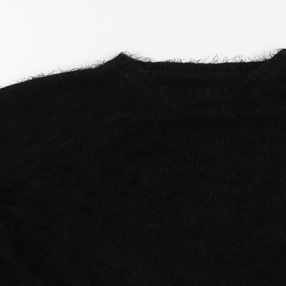 Preworn Womens Black   Pullover Jumper Size 12