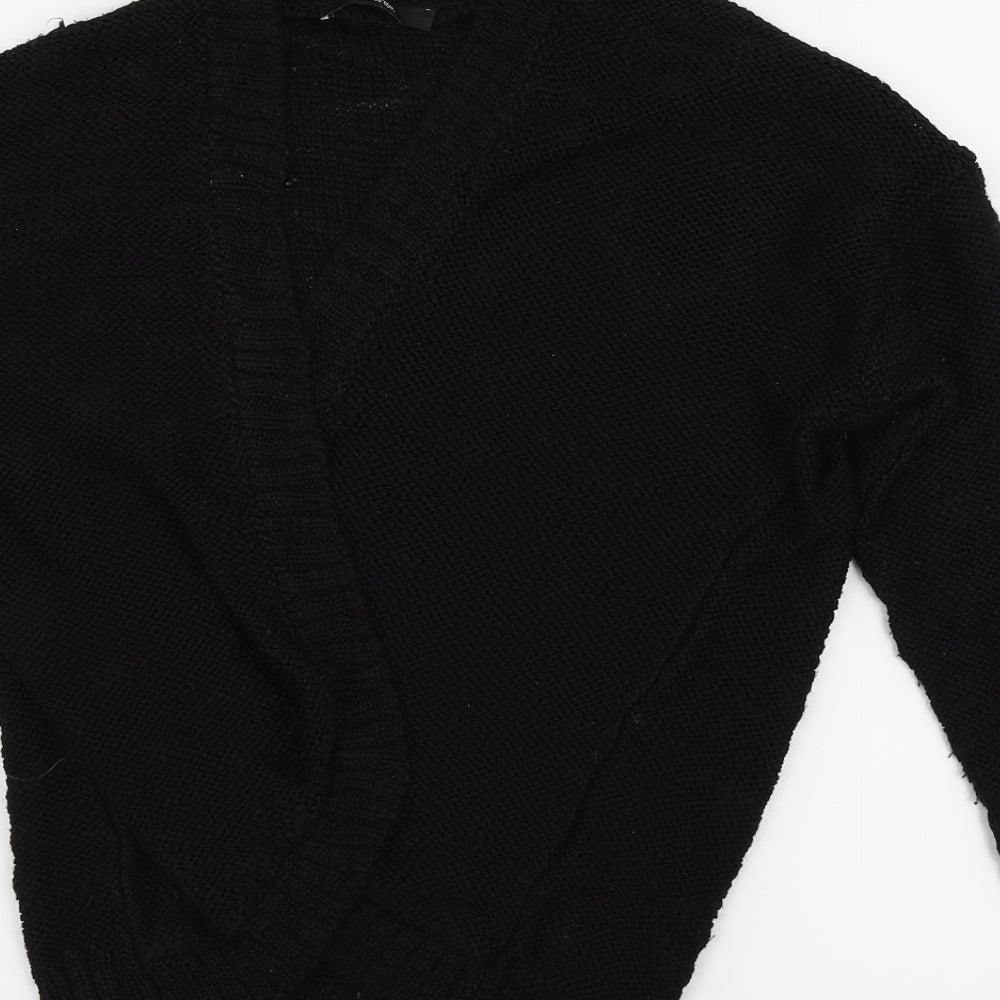George Womens Black   Cardigan Jumper Size 8