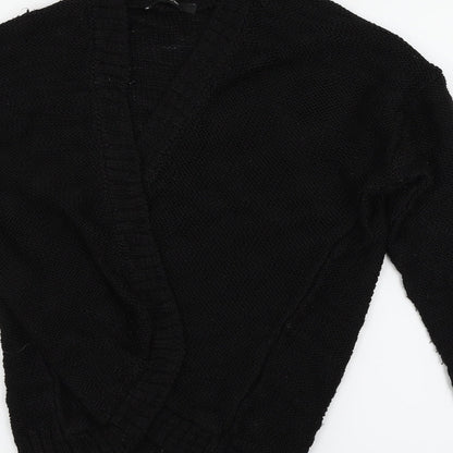 George Womens Black   Cardigan Jumper Size 8