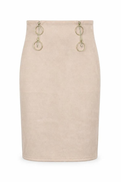 LuluMary Womens Pink   Straight & Pencil Skirt Size 4