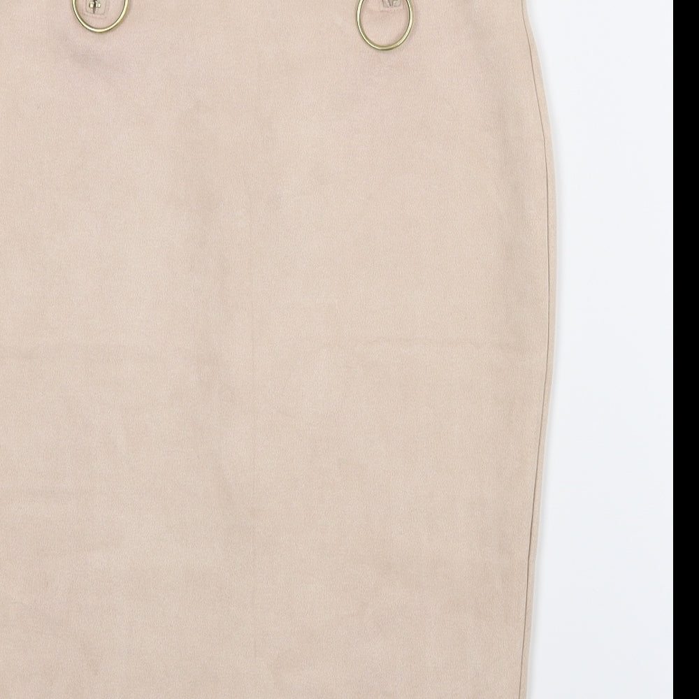 LuluMary Womens Pink   Straight & Pencil Skirt Size 4