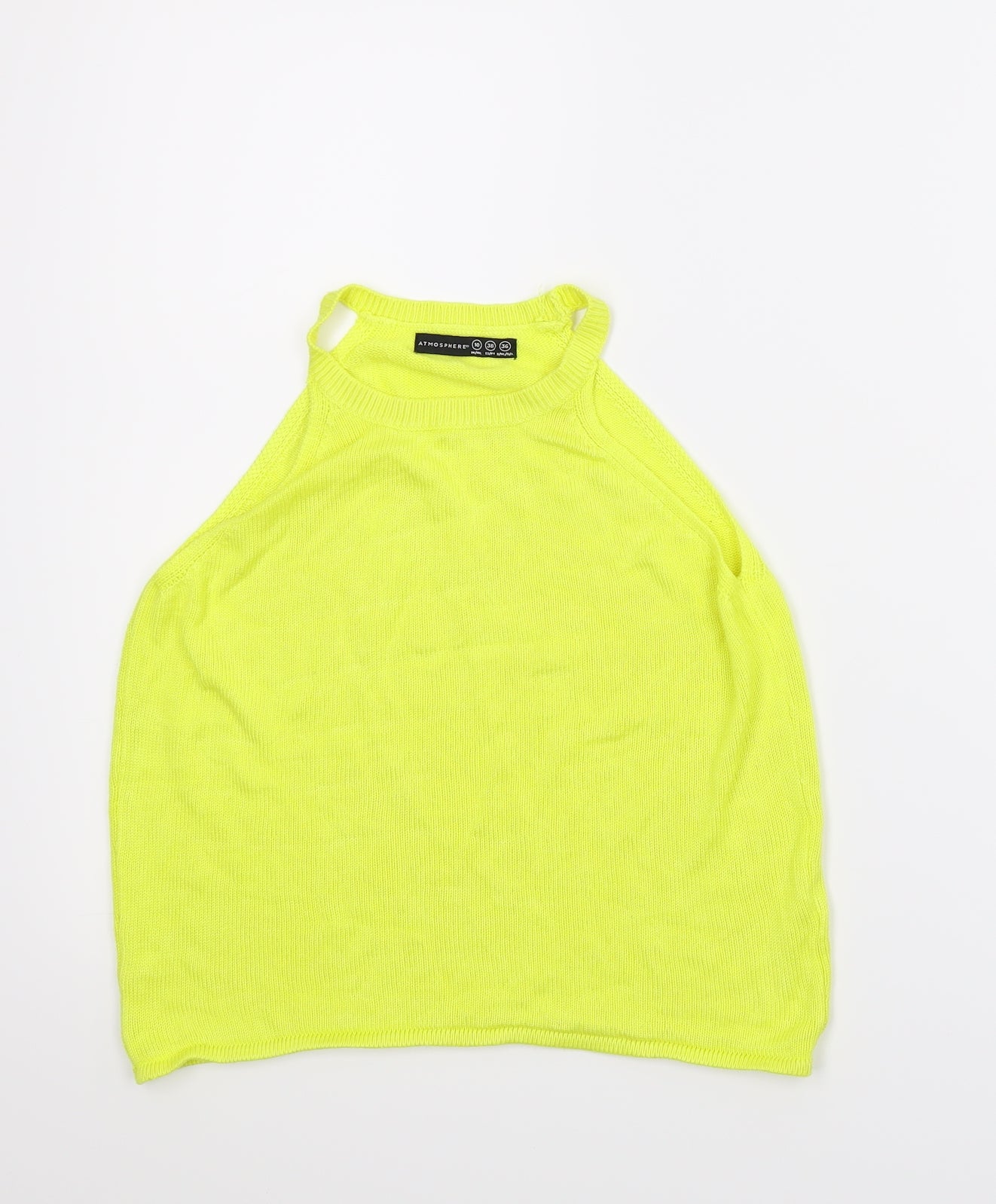 Atmosphere Womens Yellow   Camisole Tank Size 10