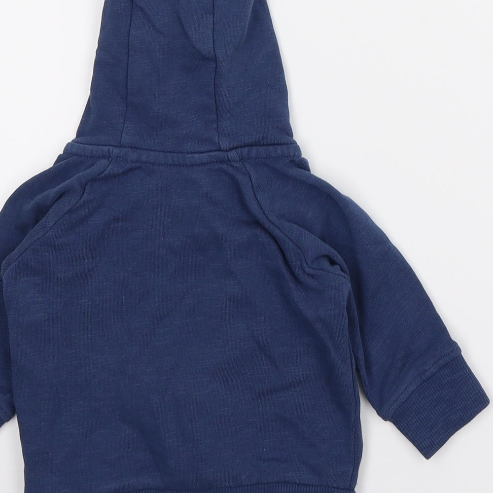 NEXT Boys Blue   Full Zip Jumper Size 3-6 Months