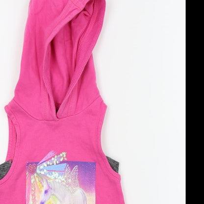 Next Girls Pink   Pullover Tank Size 3 Years