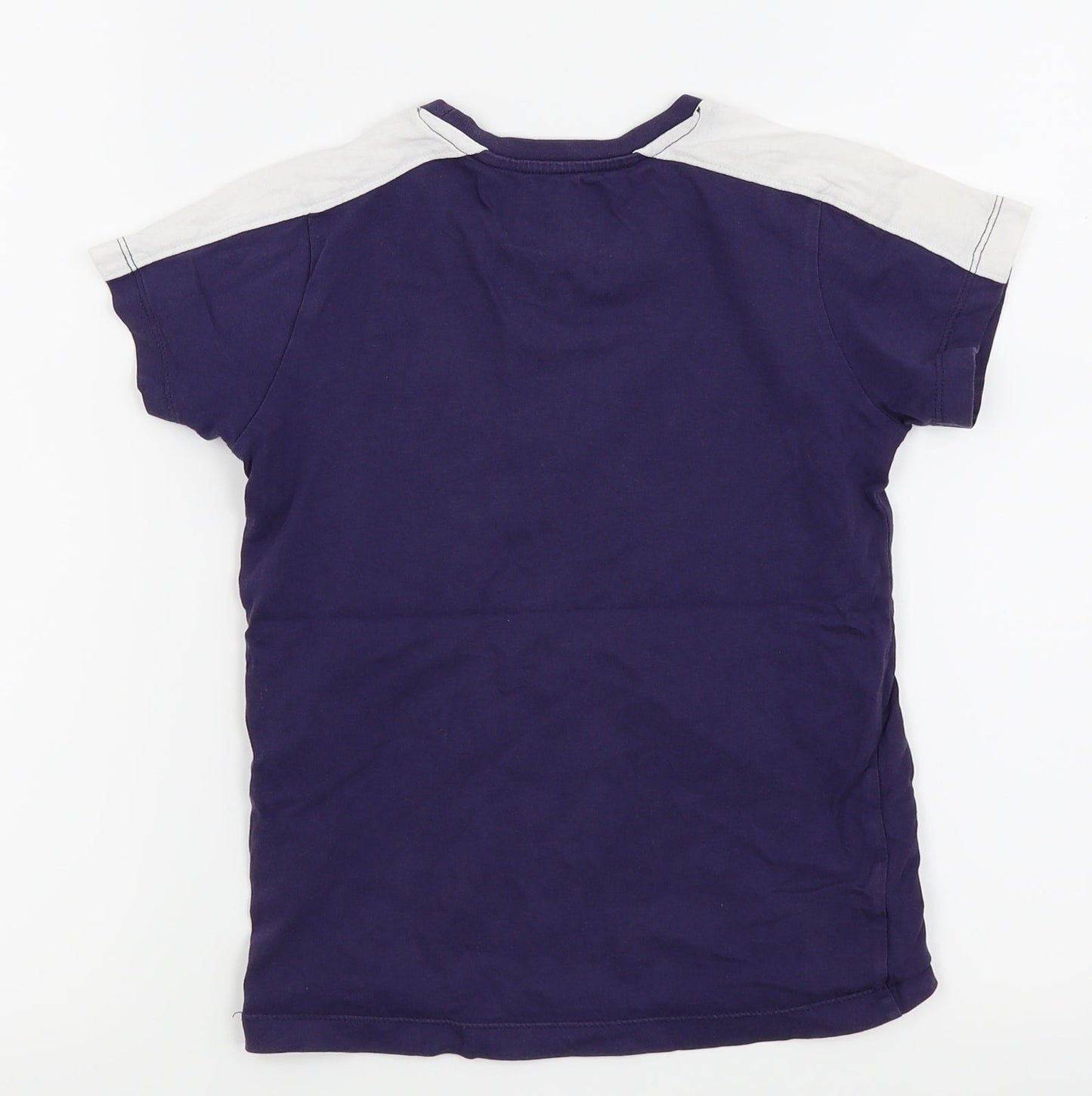 Undeniable Dudes Boys Blue   Basic T-Shirt Size 7 Years