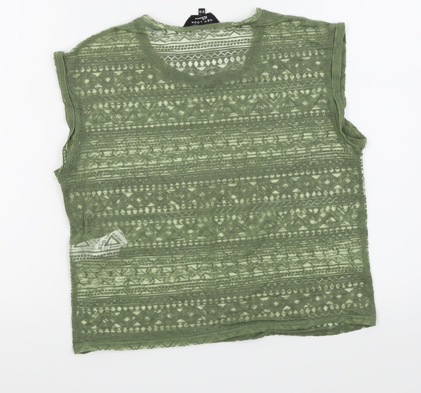 New Look Girls Green   Camisole Tank Size 12-13 Years