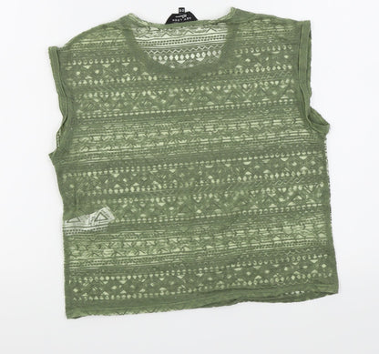 New Look Girls Green   Camisole Tank Size 12-13 Years