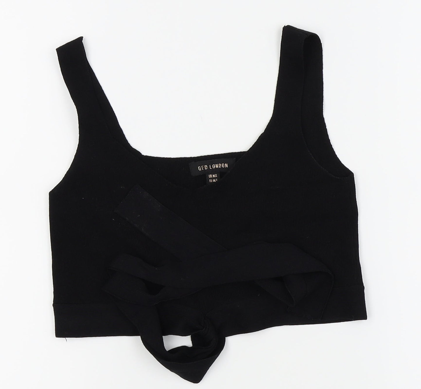 QED London Womens Beige   Cropped Tank Size 10