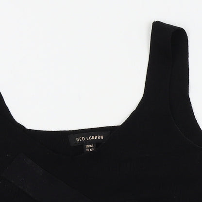 QED London Womens Beige   Cropped Tank Size 10