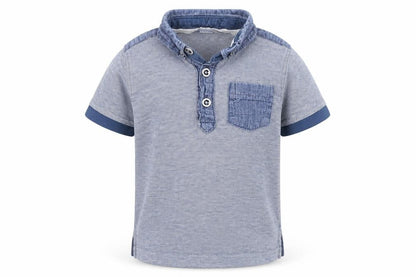 George Boys Blue   Basic Polo Size 18-24 Months