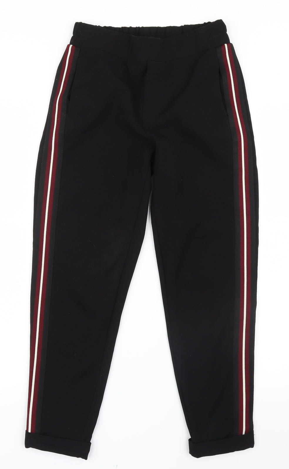 Womens UK Size 6 NEXT Regular Fit  Black Trousers