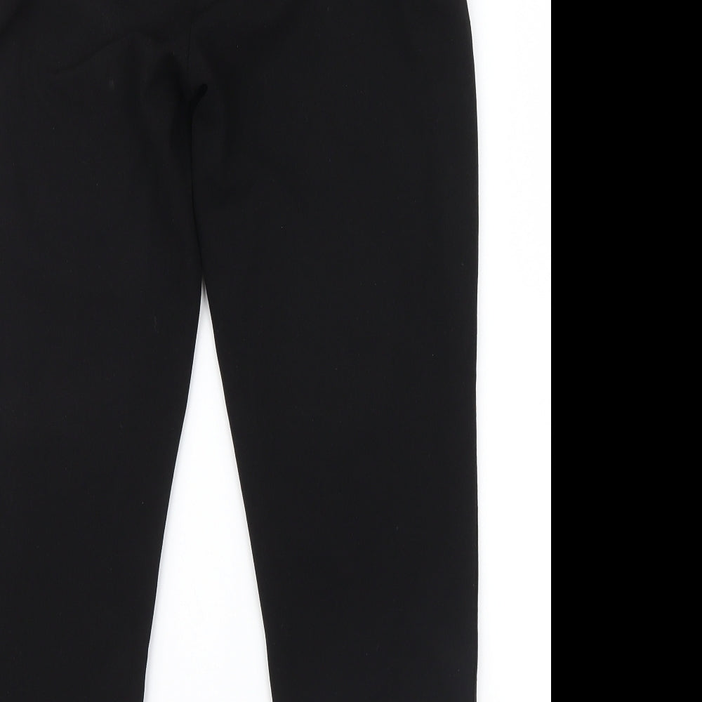 Womens UK Size 6 NEXT Regular Fit  Black Trousers