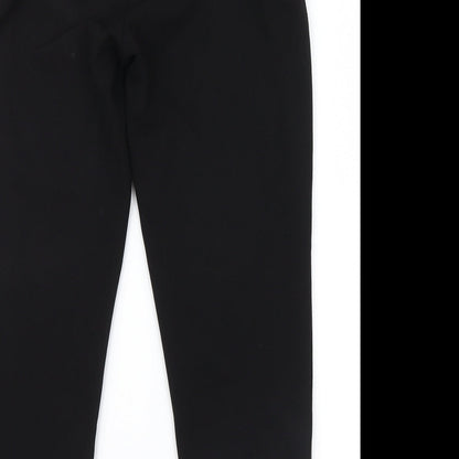 Womens UK Size 6 NEXT Regular Fit  Black Trousers