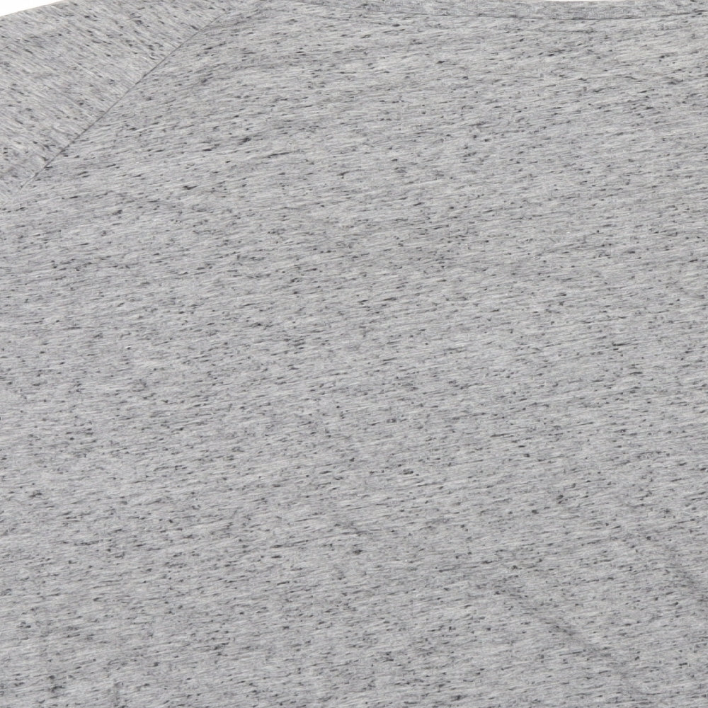 Womens UK Size 8 Preworn Grey Basic T-Shirt