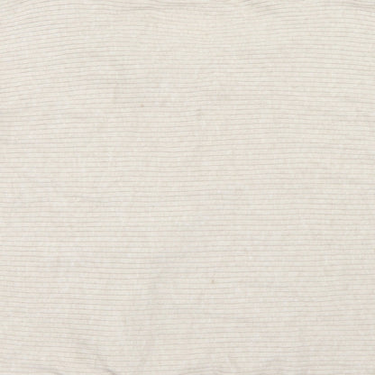 F&F Womens Beige  Knit Pullover Jumper Size 12