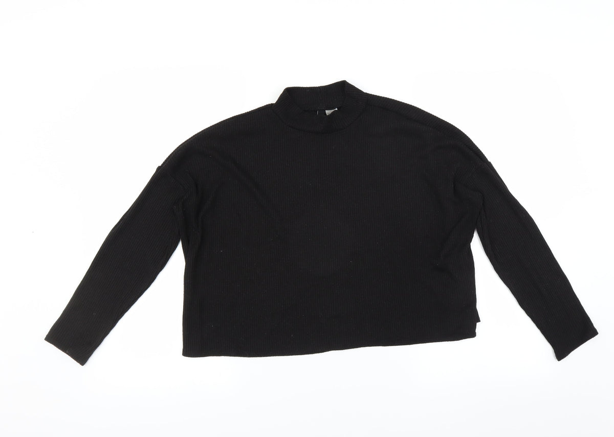 Divided by H&M Womens Black   Pullover Jumper Size M