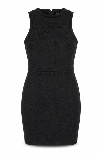 First and i Womens Black   Bodycon  Size M  - glittery
