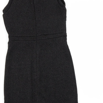 First and i Womens Black   Bodycon  Size M  - glittery