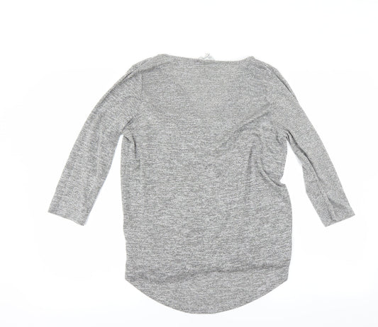 Peacocks Womens Grey   Pullover Jumper Size 10