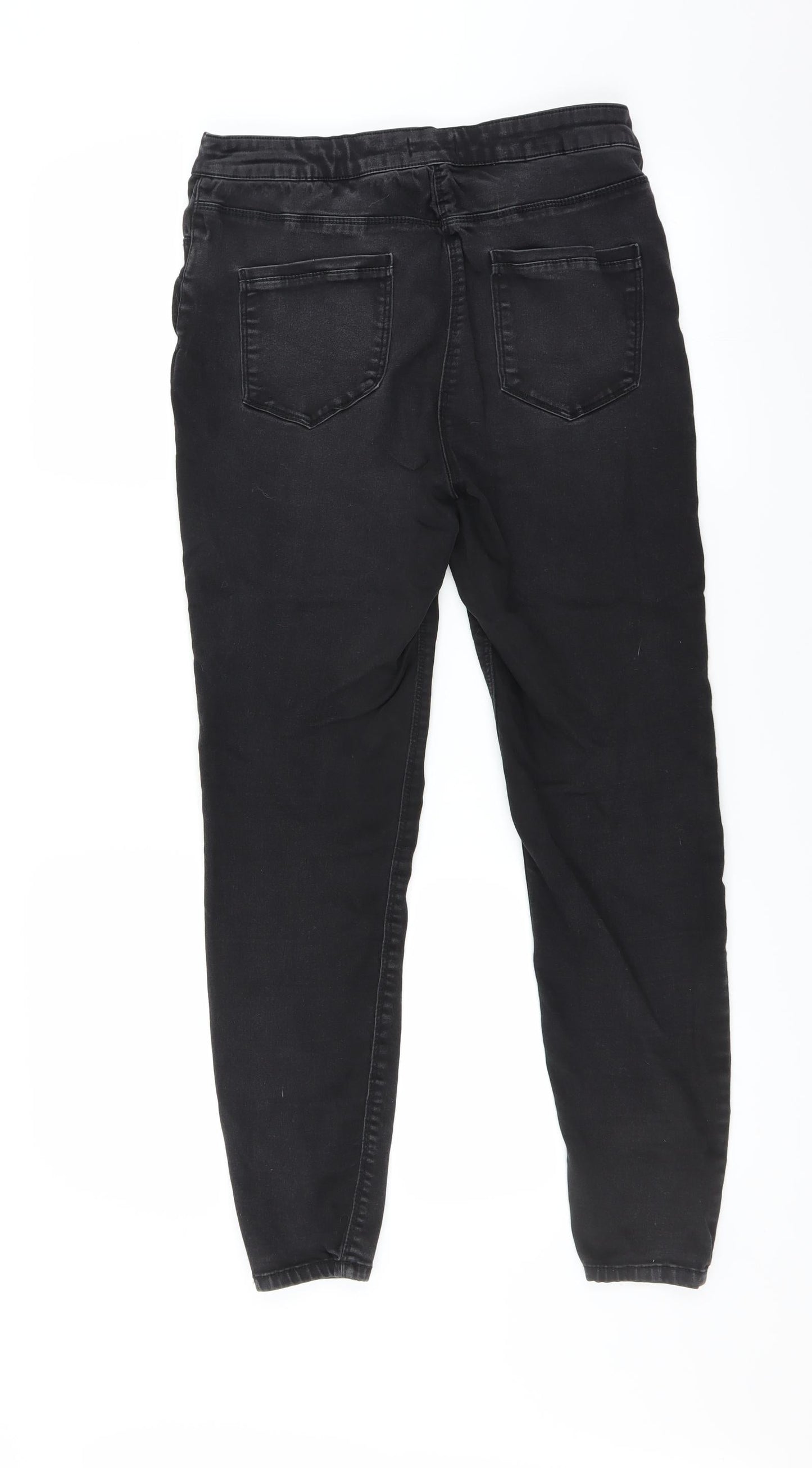 Womens UK Size 16 Preworn Extra-Slim Fit Skinny Grey Jeans