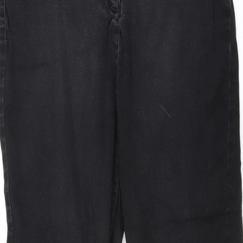 Womens UK Size 16 Preworn Extra-Slim Fit Skinny Grey Jeans