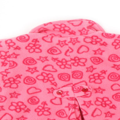 NEXT Girls Pink  Fleece Jacket  Size 3-6 Months