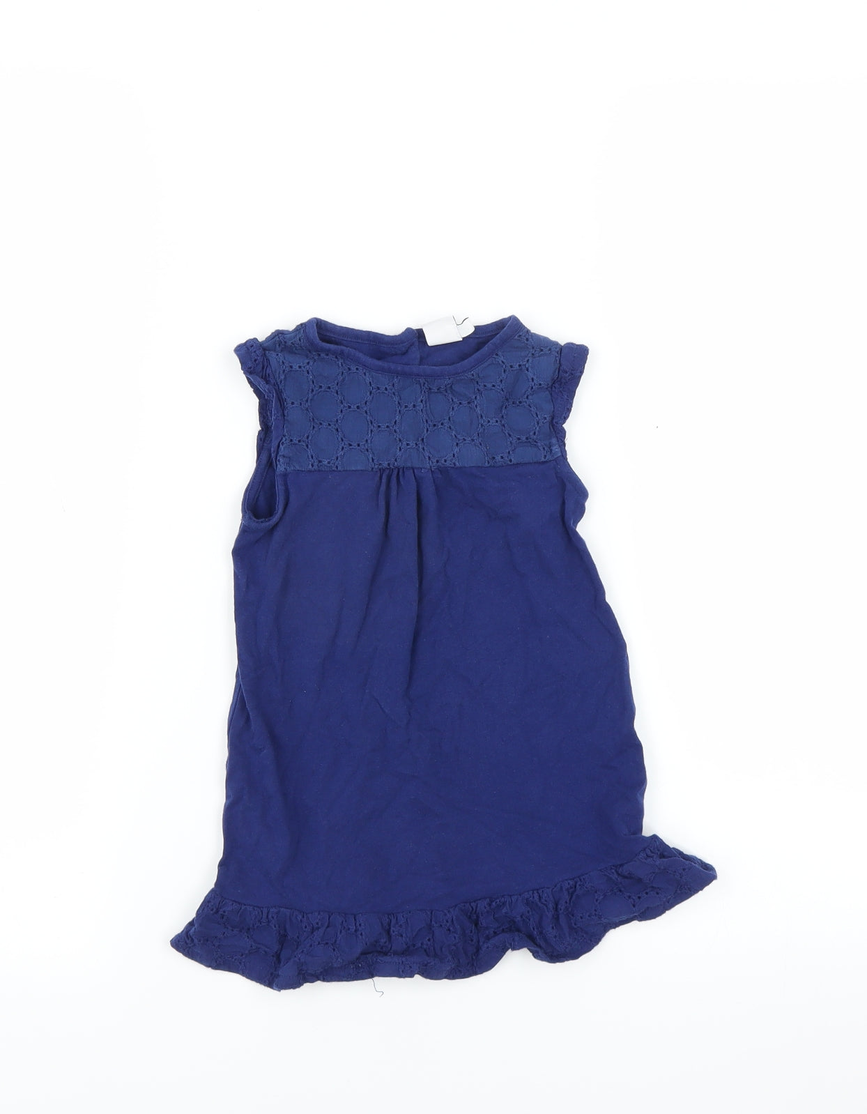 Mini Club Baby Blue   T-Shirt Dress  Size 9-12 Months