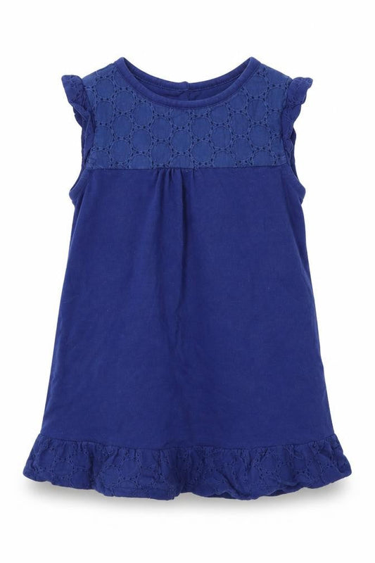 Mini Club Baby Blue   T-Shirt Dress  Size 9-12 Months