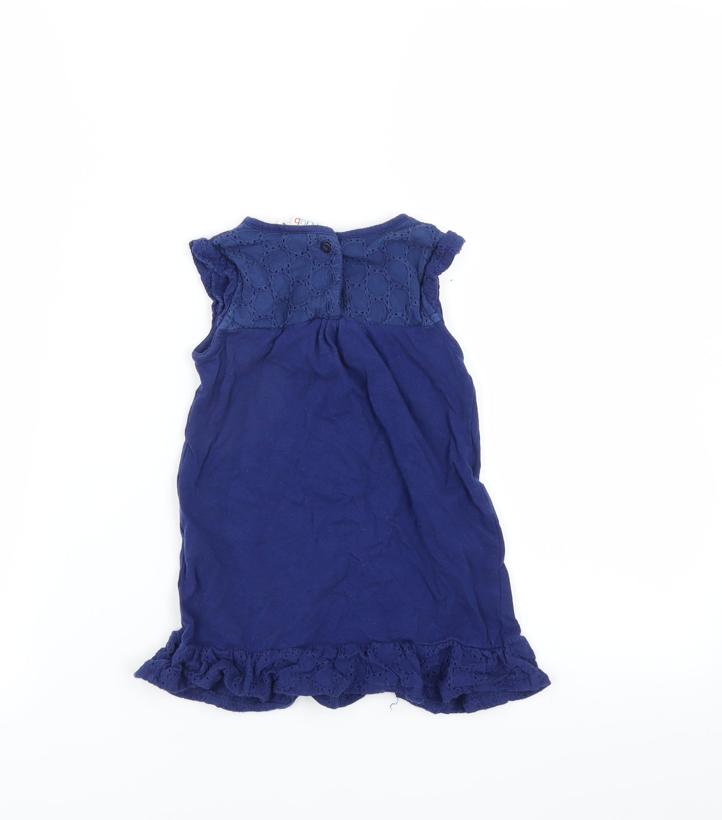 Mini Club Baby Blue   T-Shirt Dress  Size 9-12 Months