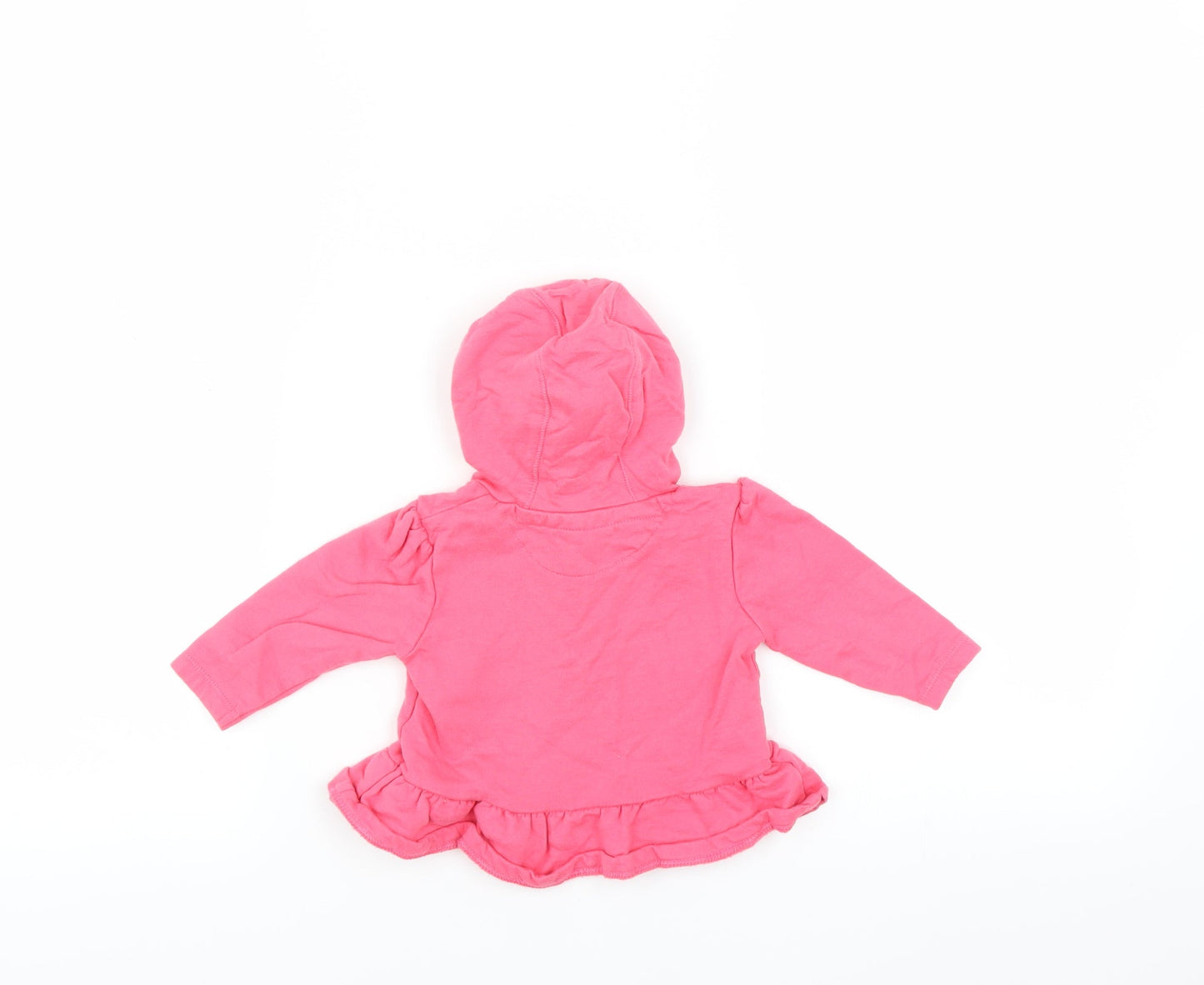 F&F Girls Pink   Pullover Jumper Size 3-6 Months  - hoodie