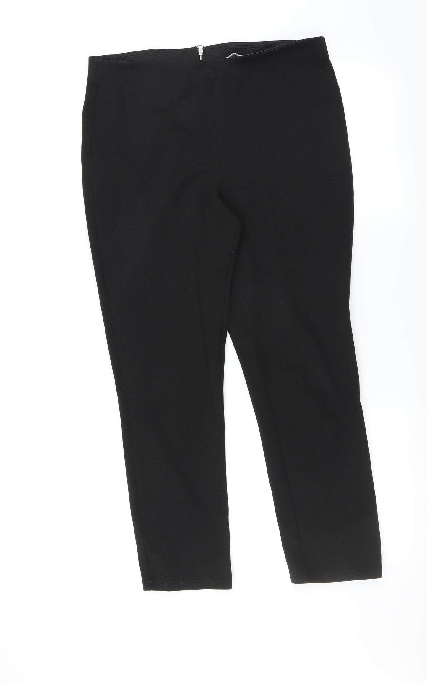 Womens UK Size L H&M Slim Fit  Black Trousers
